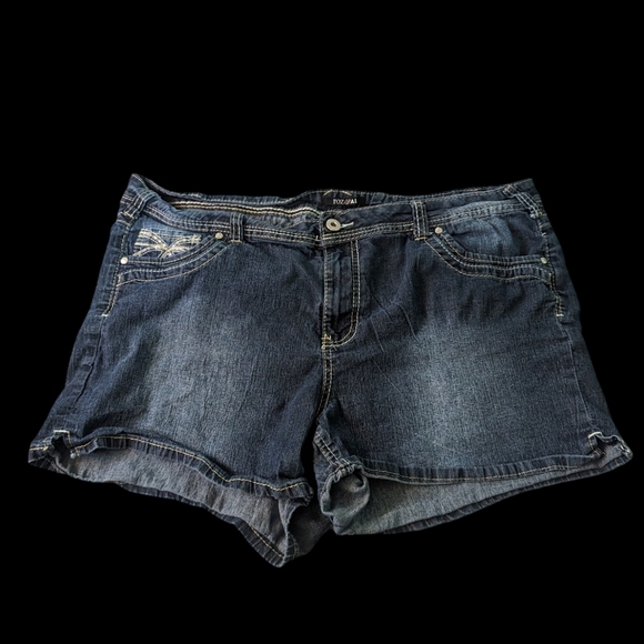 Roz & Ali Jean Shorts Size 22 - Picture 1 of 4